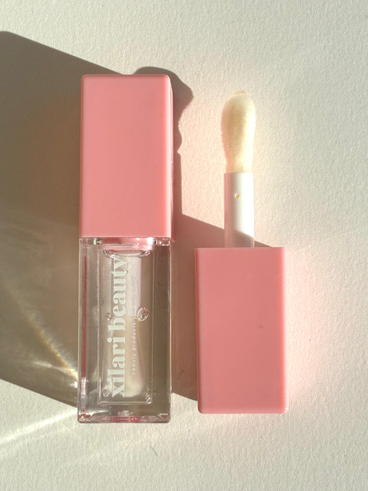 crystal clear lip gloss