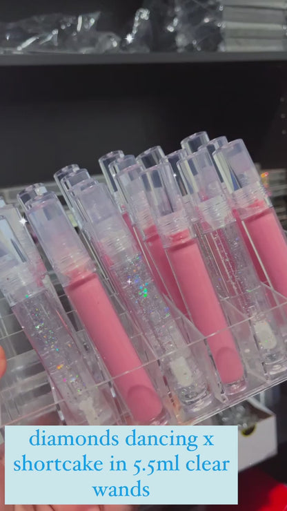 FILLED 5ML CLEAR WAND TUBES